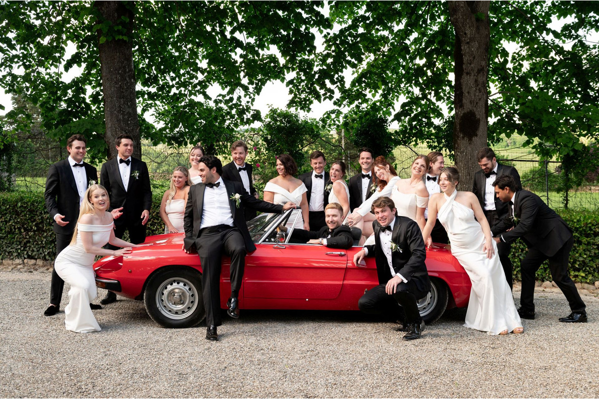 Herbst Hochzeit in der Toskana