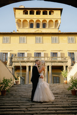 Eleganter Empfang im Luxus-Villa von Chianti