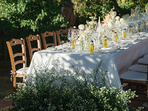 Intime Hochzeit in der Toskana