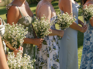 Romantischer Bouquet - Heiraten in der Toskana