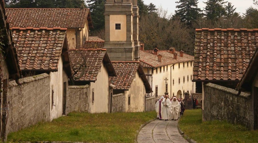 Führung: Camaldoli Einsiedelei und Kloster in Casentino